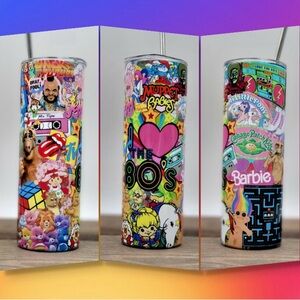 New 20oz 80s era tumbler
